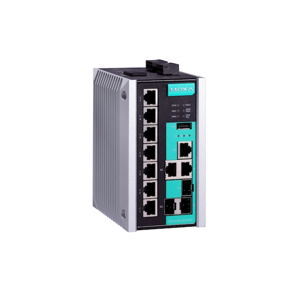 Mgd Gigabit Eth. Swtch W/ 7 10/100Baset(X)Ports, Eds-510E-3Gtxsfp-T